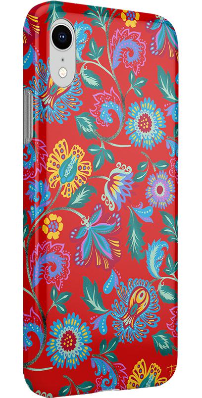 Painted Flowers | Frida Kahlo Floral Case iPhone Case get.casely