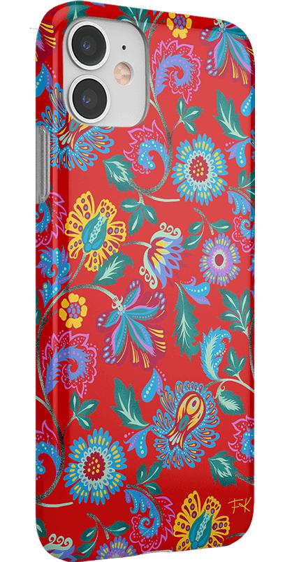 Painted Flowers | Frida Kahlo Floral Case iPhone Case get.casely