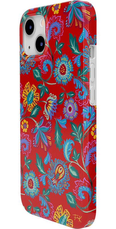 Painted Flowers | Frida Kahlo Floral Case iPhone Case get.casely