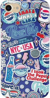 Out of the Blue | Pepsi Sticker Case iPhone Case get.casely Classic iPhone SE (2020 & 2022) 