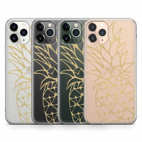 You're a Fine-Apple | Gold Pineapple Clear Case iPhone Case get.casely 