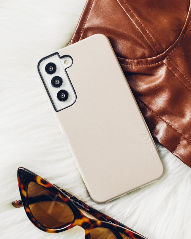 Taupe on Nude Samsung Case get.casely 