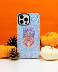 Vida y Muerte | Frida Kahlo Dotted Skull Case iPhone Case get.casely 