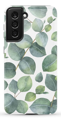 Leaf Me Alone | Green Floral Print Samsung Case Samsung Case get.casely Classic Galaxy Note 10 Plus
