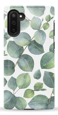 Leaf Me Alone | Green Floral Print Samsung Case Samsung Case get.casely Essential Galaxy Note 10