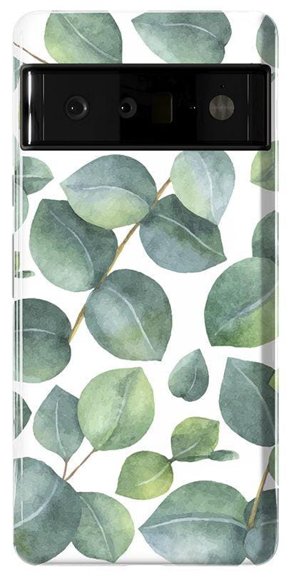 Leaf Me Alone | Green Floral Print Google Pixel Case Google Pixel Case Casetry Essential Google Pixel 6 Pro