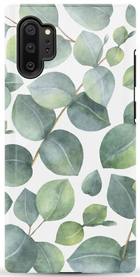 Leaf Me Alone | Green Floral Print Samsung Case Samsung Case get.casely Essential Galaxy Note 10 Plus