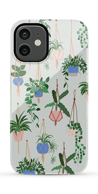Hanging Around | Potted Plants Floral Case iPhone Case get.casely Essential iPhone 12 Mini 