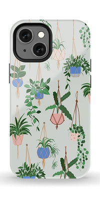 Hanging Around | Potted Plants Floral Case iPhone Case get.casely Essential + MagSafe® iPhone 13 Mini