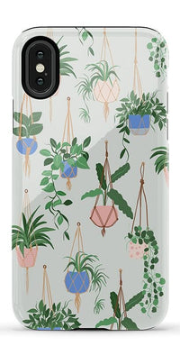 Hanging Around | Potted Plants Floral Case iPhone Case get.casely Essential iPhone X / XS 