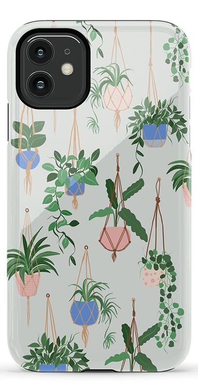 Hanging Around | Potted Plants Floral Case iPhone Case get.casely Essential iPhone 11 