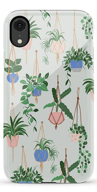 Hanging Around | Potted Plants Floral Case iPhone Case get.casely Essential iPhone XR 