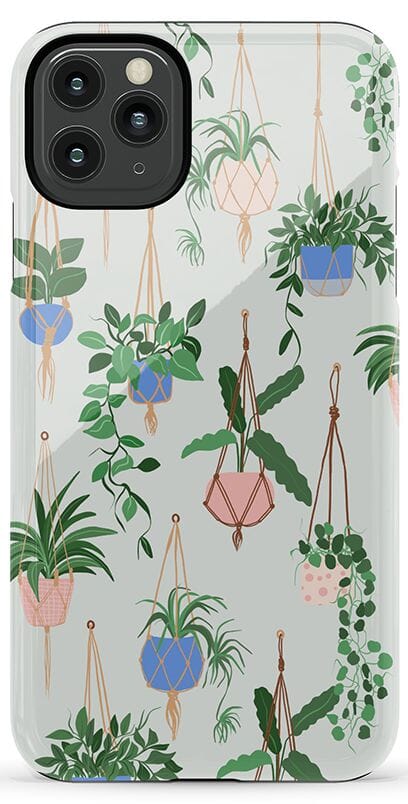 Hanging Around | Potted Plants Floral Case iPhone Case get.casely Essential iPhone 11 Pro Max 