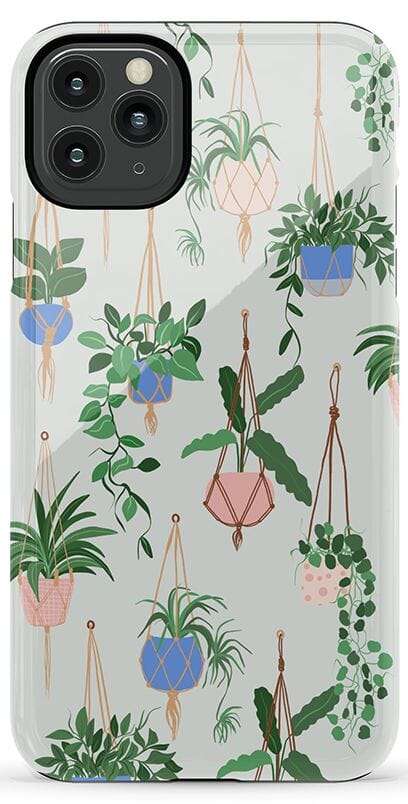 Hanging Around | Potted Plants Floral Case iPhone Case get.casely Essential iPhone 11 Pro Max