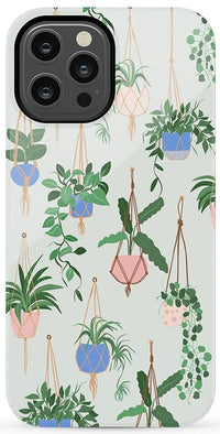 Hanging Around | Potted Plants Floral Case iPhone Case get.casely Essential iPhone 12 Pro Max