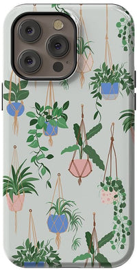 Hanging Around | Potted Plants Floral Case iPhone Case get.casely Essential + MagSafe® iPhone 14 Pro Max 