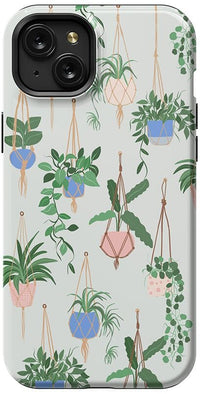 Hanging Around | Potted Plants Floral Case iPhone Case get.casely Essential + MagSafe® iPhone 15 Plus 