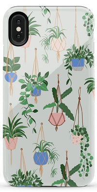 Hanging Around | Potted Plants Floral Case iPhone Case get.casely Essential iPhone XS Max 