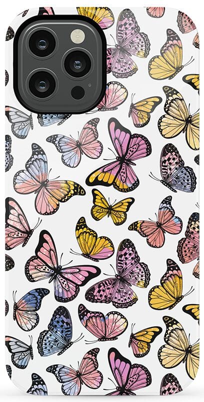 Free Spirit | Rainbow Butterfly Case iPhone Case get.casely Essential iPhone 12 Pro Max 