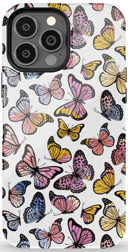 Free Spirit | Rainbow Butterfly Case iPhone Case get.casely Essential + MagSafe® iPhone 13 Pro Max 