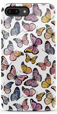 Free Spirit | Rainbow Butterfly Case iPhone Case get.casely Essential iPhone 6/7/8 Plus 
