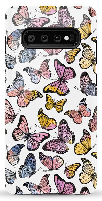 Free Spirit | Rainbow Butterfly Samsung Case Samsung Case get.casely Essential Galaxy S10 Plus