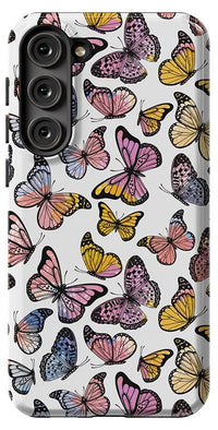 Free Spirit | Rainbow Butterfly Samsung Case Samsung Case get.casely Essential Galaxy S23