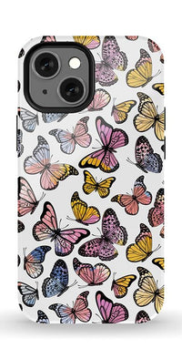 Free Spirit | Rainbow Butterfly Case iPhone Case get.casely Essential + MagSafe® iPhone 13 Mini 