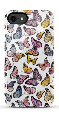 Free Spirit | Rainbow Butterfly Case iPhone Case get.casely Essential iPhone SE (2020 & 2022) 