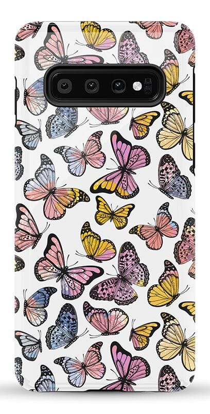Free Spirit | Rainbow Butterfly Samsung Case Samsung Case get.casely Essential Galaxy S10