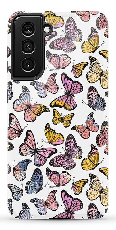 Free Spirit | Rainbow Butterfly Samsung Case Samsung Case get.casely Essential Galaxy S21