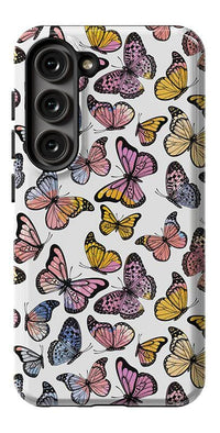 Free Spirit | Rainbow Butterfly Samsung Case Samsung Case get.casely Essential Galaxy S22 Ultra