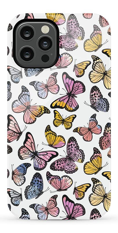 Free Spirit | Rainbow Butterfly Case iPhone Case get.casely Essential iPhone 12 Pro 