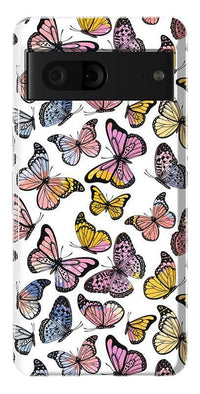 Free Spirit | Rainbow Butterfly Google Pixel Case Google Pixel Case Casetry Essential Google Pixel 7