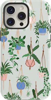 Hanging Around | Potted Plants Floral Case iPhone Case get.casely Essential + MagSafe® iPhone 15 Pro Max 