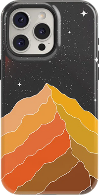 Night Skies | Mountain Starlight Case iPhone Case get.casely Essential + MagSafe® iPhone 15 Pro Max 