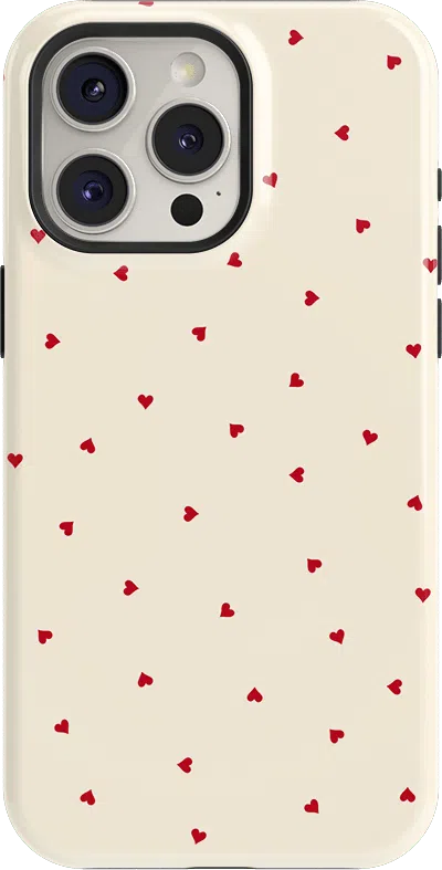Be Mine | Tiny Hearts Case Phone Case Casetry Essential + MagSafe® iPhone 15 Pro 