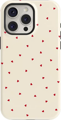Be Mine | Tiny Hearts Case Phone Case Casetry Essential + MagSafe® iPhone 15 Pro 