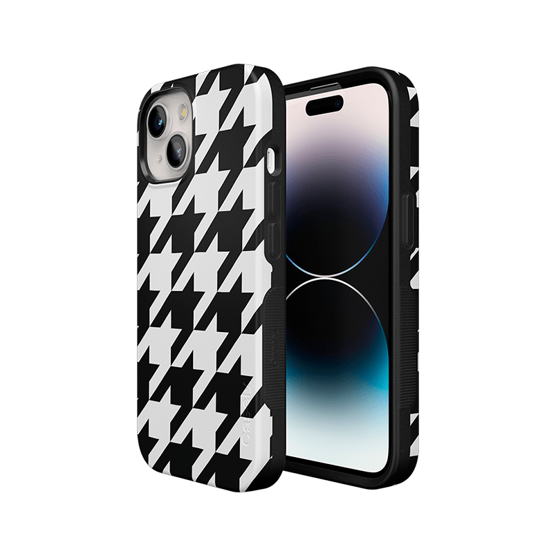 Houndstooth | High Contrast Design Case Phone Case Casetry 