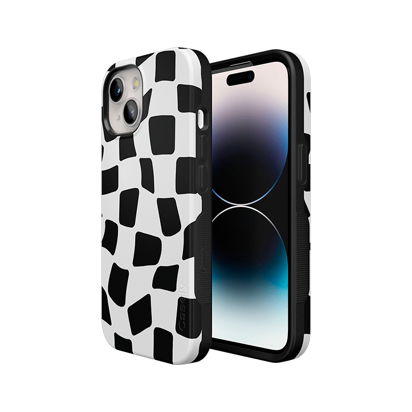 Funky Checkerboard | High Contrast Design Case Phone Case Casetry 