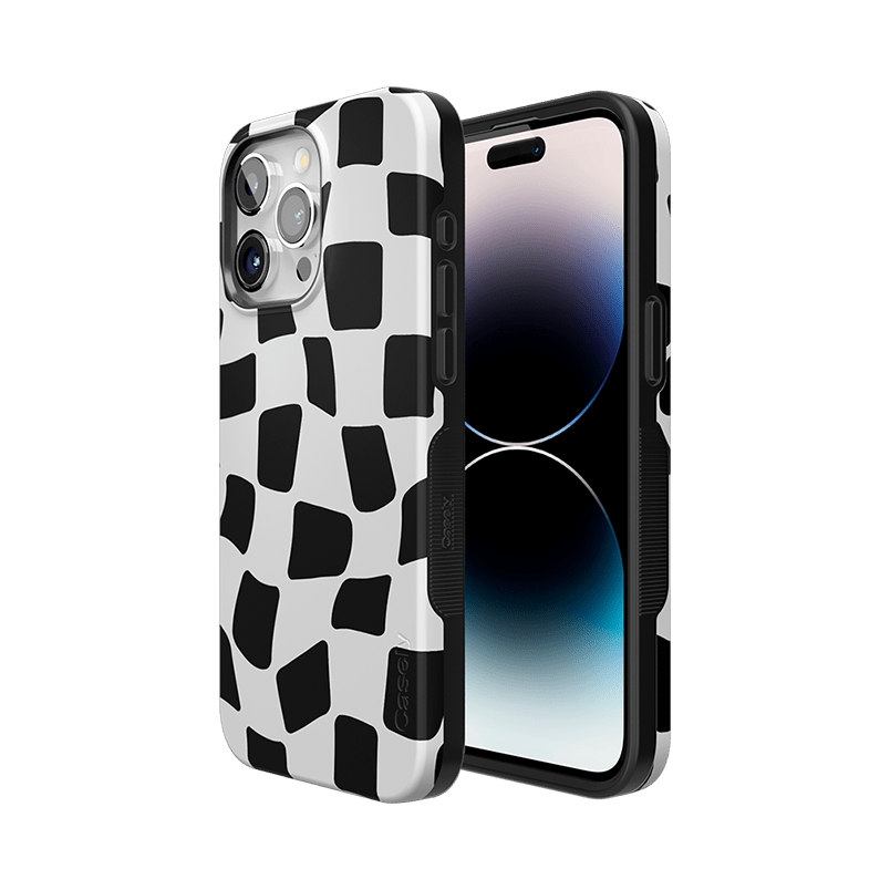 Funky Checkerboard | High Contrast Design Case Phone Case Casetry 