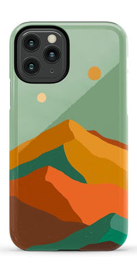 Endless Peaks | Colorblock Mountain Case iPhone Case get.casely Essential iPhone 11 Pro 