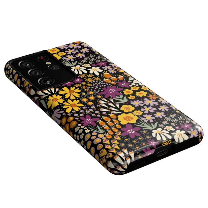 Falling for You | Plum Floral Samsung Case Samsung Case Casetry 