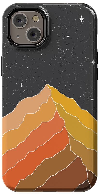 Night Skies | Mountain Starlight Case iPhone Case get.casely Essential + MagSafe® iPhone 14 Plus 
