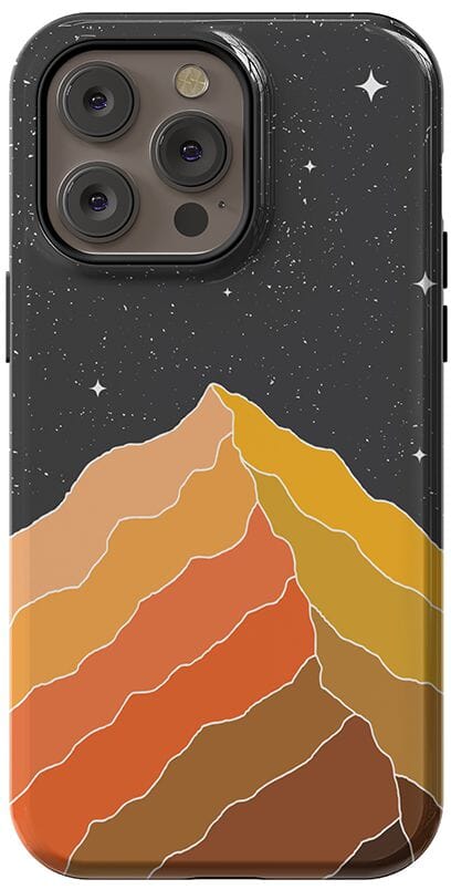 Night Skies | Mountain Starlight Case iPhone Case get.casely Essential + MagSafe® iPhone 14 Pro Max 