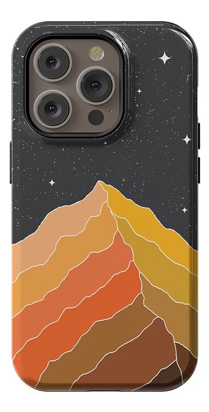 Night Skies | Mountain Starlight Case iPhone Case get.casely Essential + MagSafe® iPhone 14 Pro 