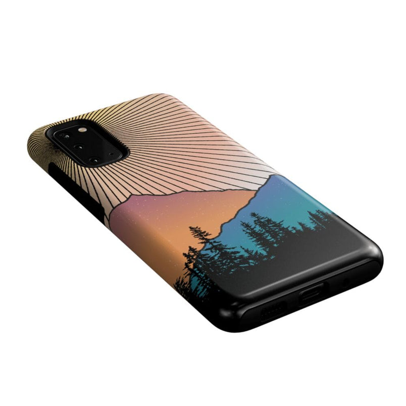 Golden Hour | Mountain Sunset Samsung Case Samsung Case Casetry 