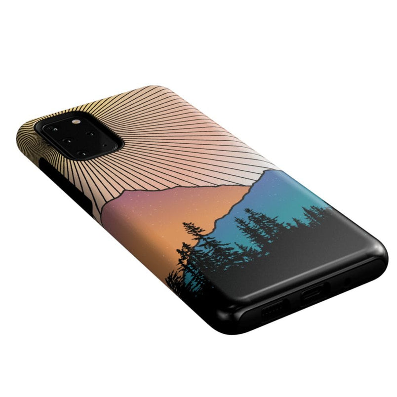 Golden Hour | Mountain Sunset Samsung Case Samsung Case Casetry 