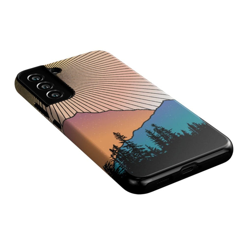 Golden Hour | Mountain Sunset Samsung Case Samsung Case Casetry 