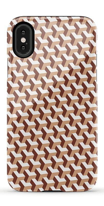 Step It Up | Abstract Geo Case iPhone Case get.casely Essential iPhone X / XS 